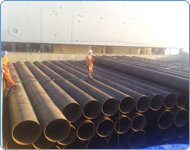 Breakbulk Movement of 1231 CBM Pipes Cargo